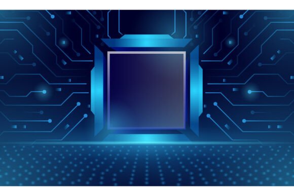 Download Futuristic Cyberspace Abstract Technolog - Space Collection