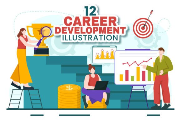 Download 12 Career Development Illustration - Career Collection