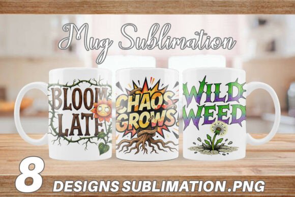 Download Messy Growth Quote Mug Wrap - Growth Collection