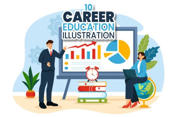 Download 10 Career Education Illustration - Career Collection