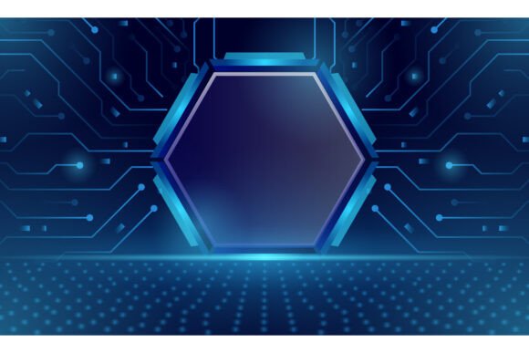 Download Futuristic Cyberspace Abstract Technolog - Space Collection