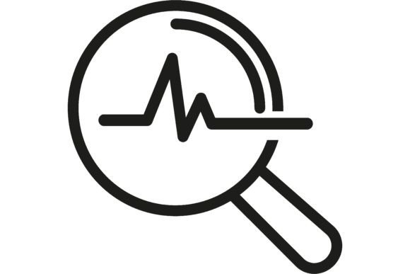 Download Signal Analysis Line Icon. Information, - Information Collection