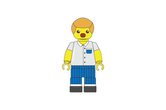 Download Lego Avatar Male Student with Uniform - Student Collection